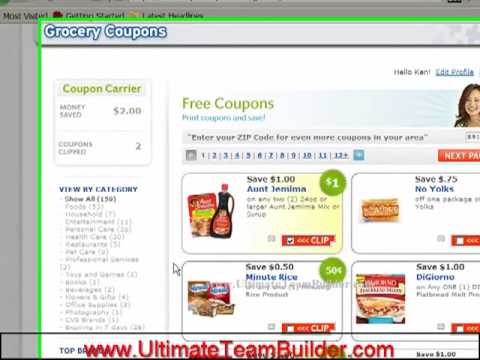 MyWorldPlus – Printable Manufacturers Grocery Coupons.mp4