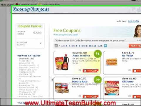 MyWorldPlus - Printable Manufacturers Grocery Coupons.mp4 - YouTube