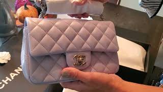 Chanel Mini Flap Unboxing 