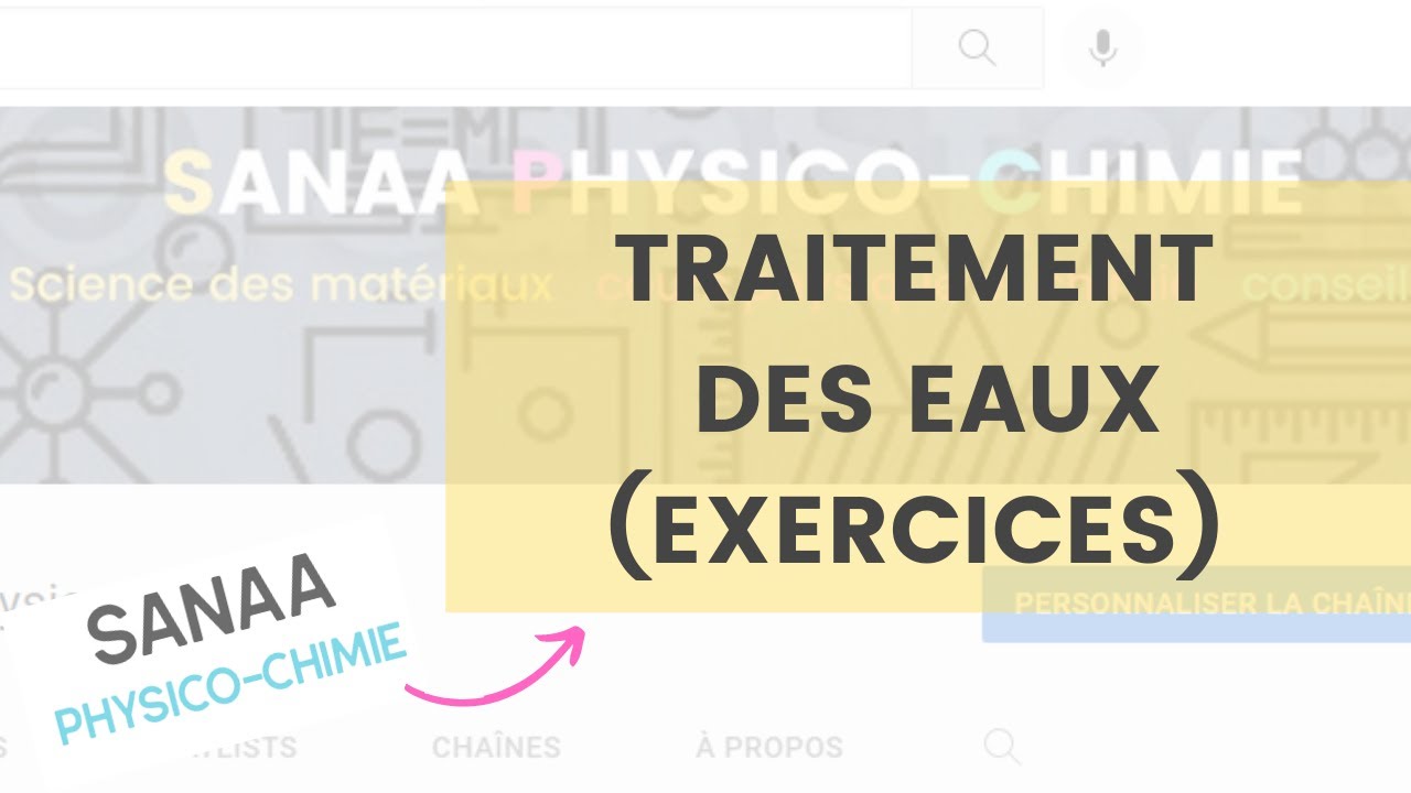 Traitement des eaux exercices (1AC) darija تمارين معالجة المياه (أولى إعدادي)