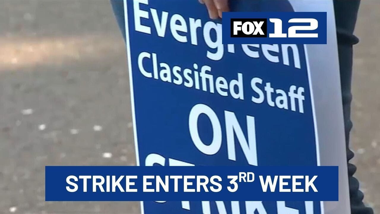Evergreen Public Schools announces no class on Monday as strike enters 3rd week