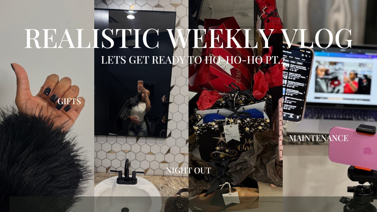 ITS (almost)TIMEEE | Christmas prep🎁, mini maintenance, girls night out pt.2 🥂