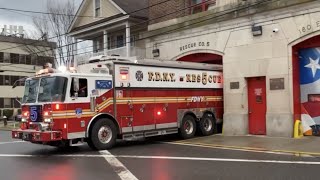 New York (Rescue 5, Fire, EMS, NYPD) and Los Angeles Emergency Units Responding (LAFD, LAPD) 04/2022