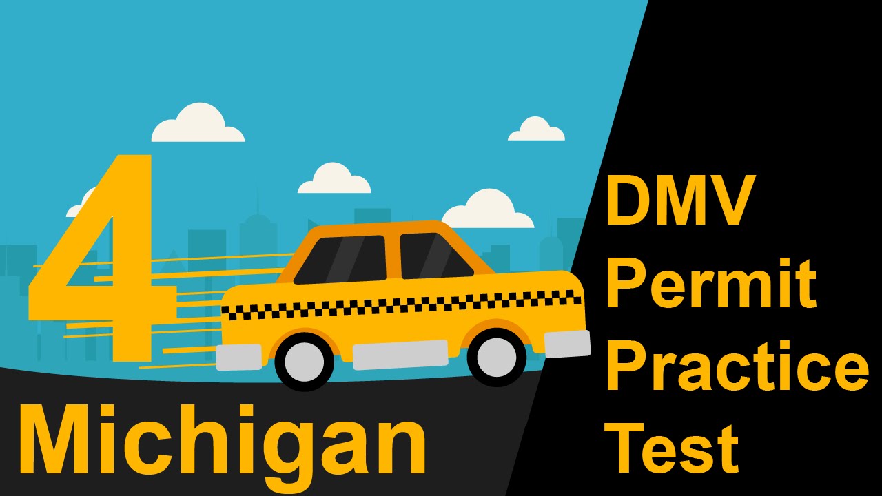 Michigan DMV Permit Practice Test 4 2018 YouTube
