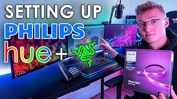 SETTING UP Philips Hue + Razer Chroma!!