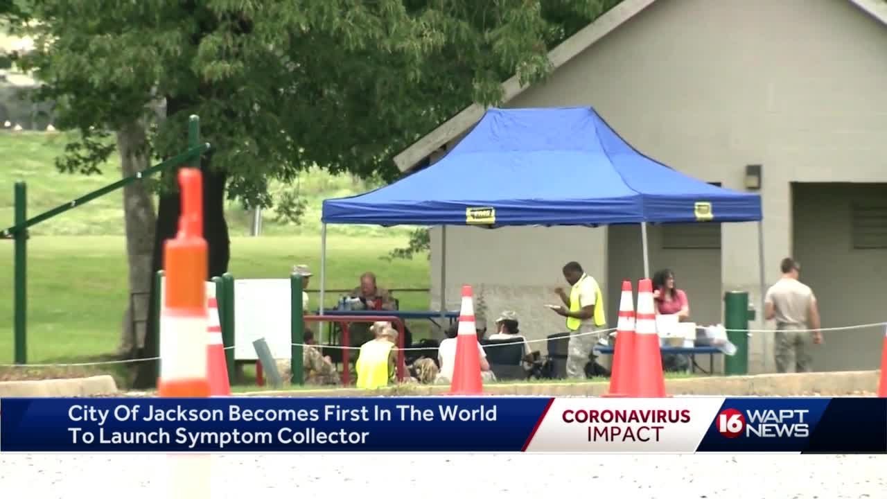 City of Jackson setting up COVID-19 symptom collector - 16 WAPT News Jackson