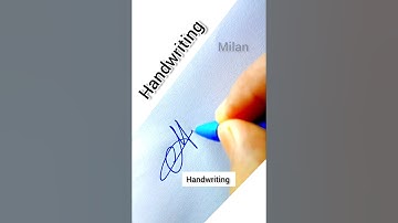 #shortsfeed #drawing #art #milan #name #signature #shorts #viral #trending #video