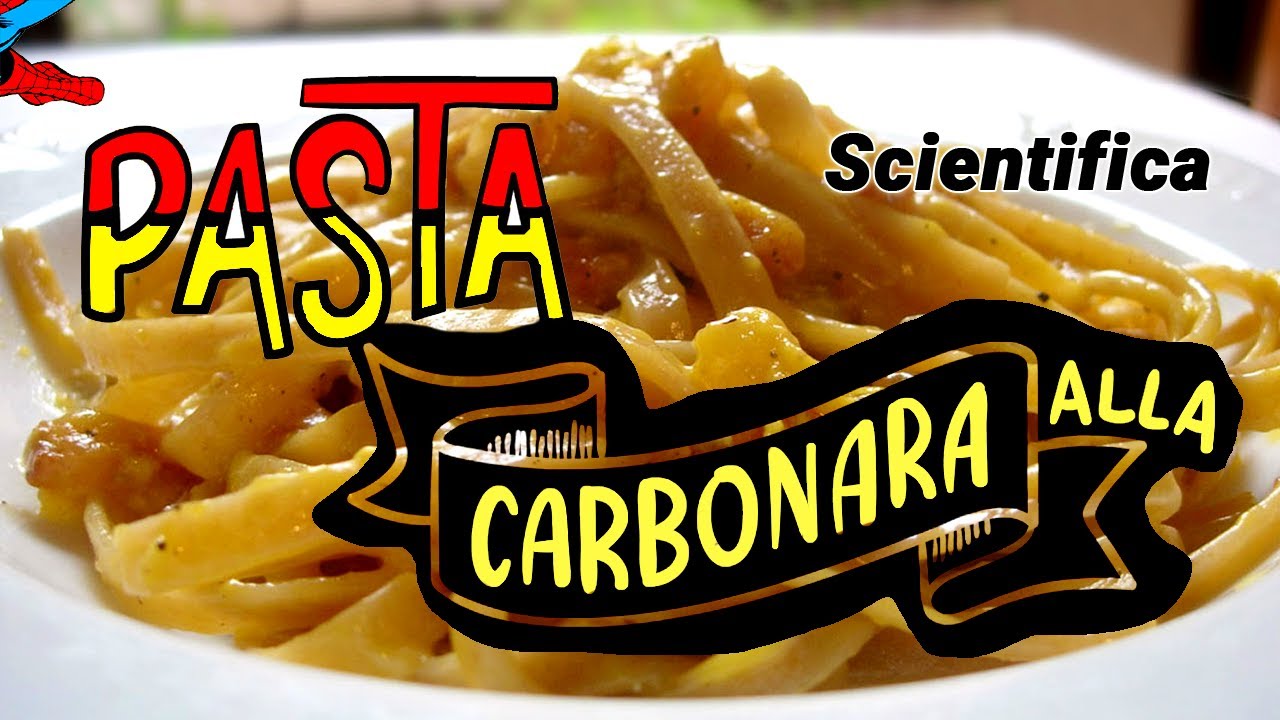 La Pasta alla CARBONARA Scientifica #CarbonaraDay #Carbonara