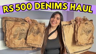 Myntra Denims &amp; Jeans Haul under Rs 500! | Heli Ved