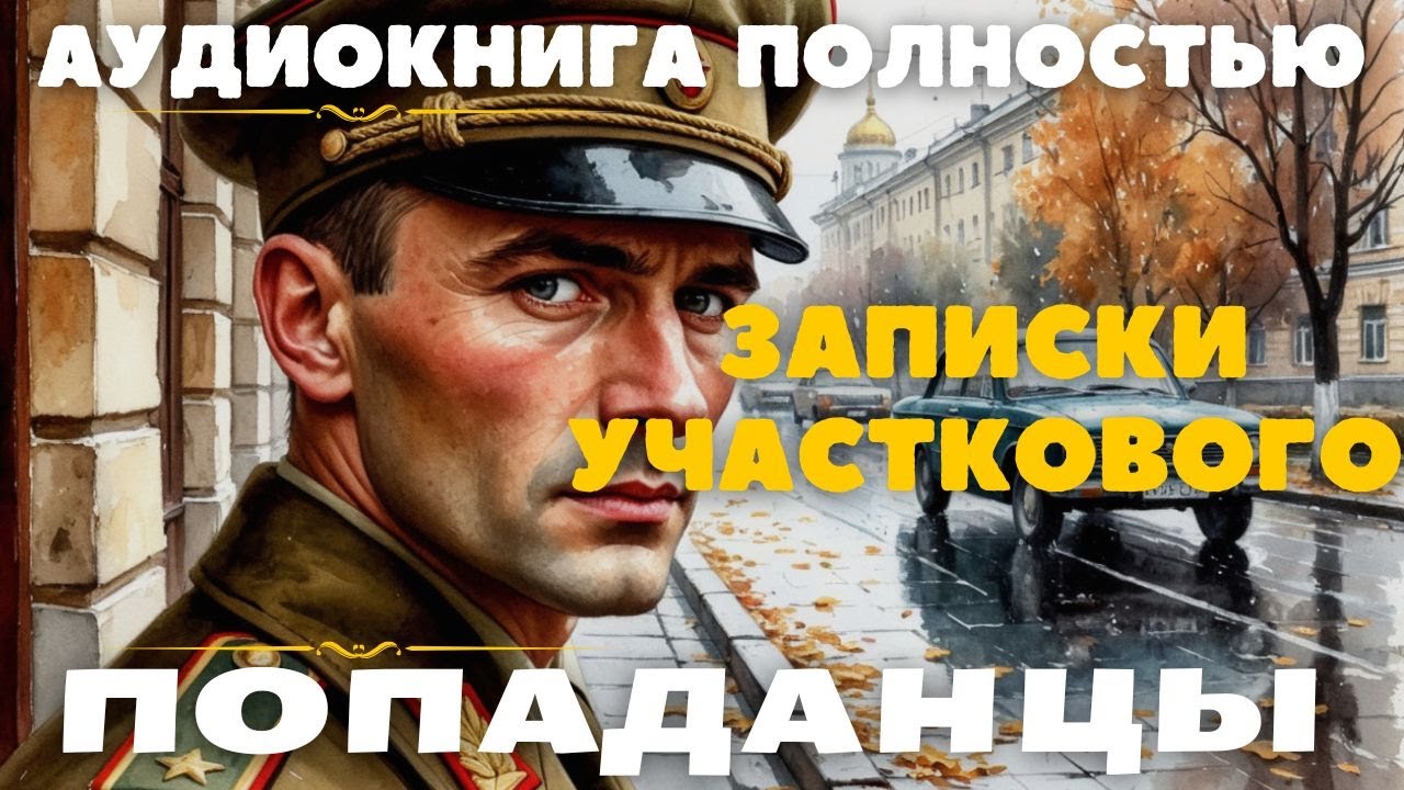 ЗАПИСКИ УЧАСТКОВОГО/ ПОПАДАНЦЫ АУДИОКНИГА ПОЛНОСТЬЮ #попаданцы #аудиокниги #фантастика