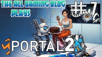 Portal 2 SP Gameplay/Playthrough Part 7 "Turret Sabotage"
