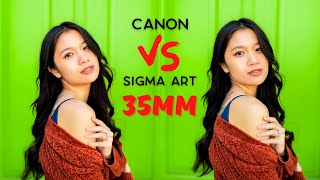 Canon 35mm f/1.4 vs Sigma Art 35mm f/1.4 Lens Comparison