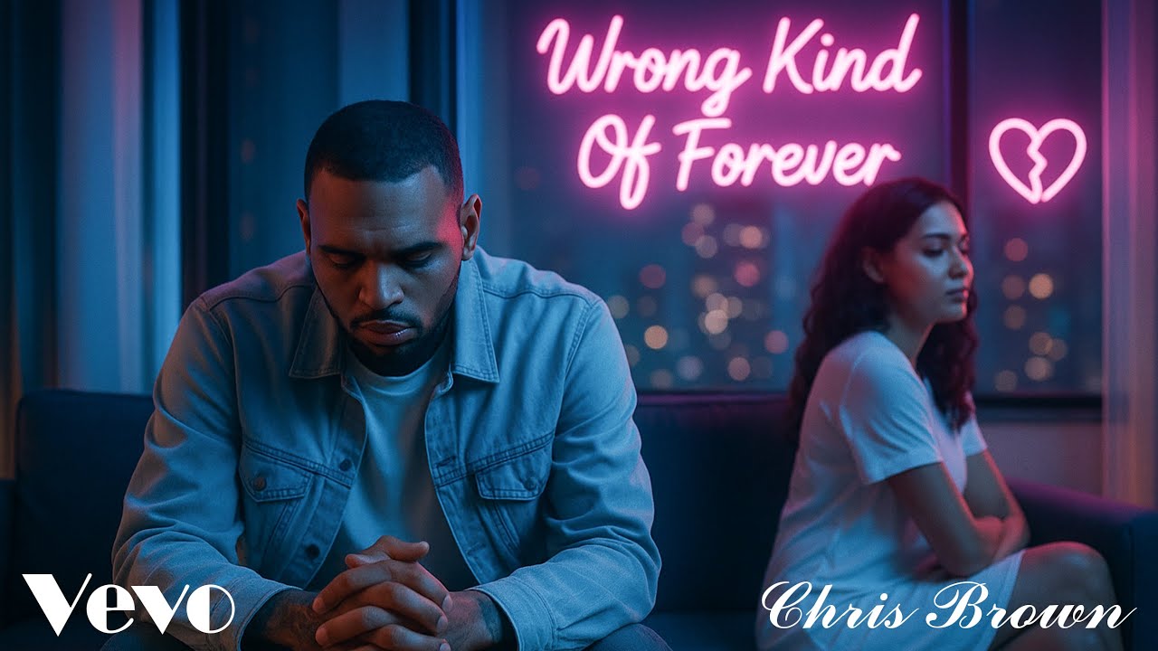 Chris Brown || Wrong Kind of Forever || R&B Soul Heartbreak Love Song 2025 || Trending rnb songs