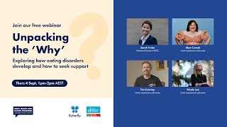 Body Image & Eating Disorder Awareness Week 2025 Webinar: Unpacking the Why