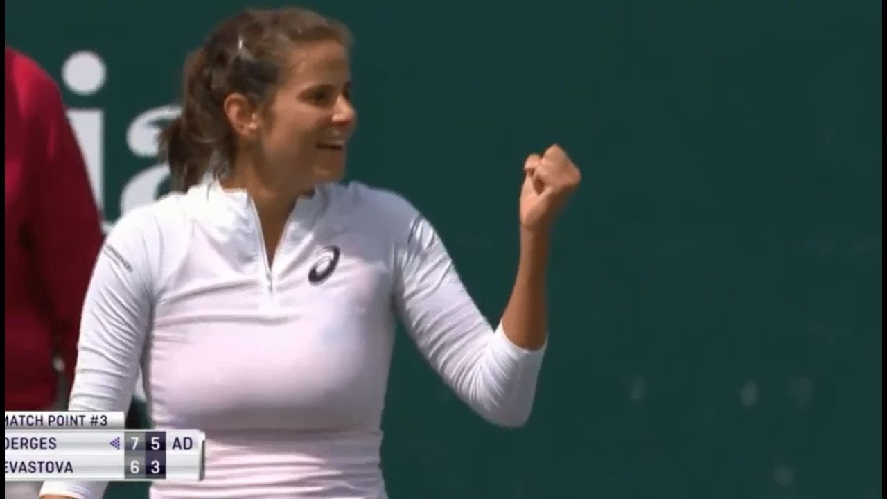 Julia Goerges vs Anastasija Sevastova Highlights CHARLESTON 2018 - YouTube