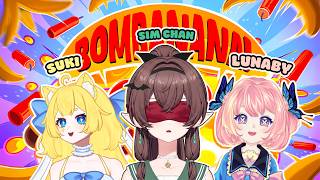 🙈【COLLAB】Tam đại hâu châu gỡ bom trong BOMBANANA! 🙊 screenshot 5