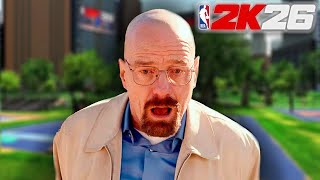 WALTER WHITE FACE CREATION IN NBA 2K26! LOOK LIKE WALTER WHITE IN NBA 2K26!