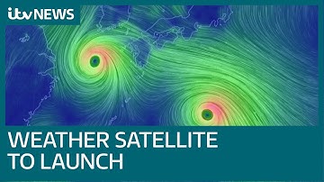 The British-built satellite Aeolus that could improve weather forecasts | ITV News