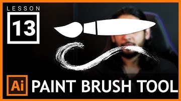 How to Use Paint Brush Tool in illustrator 2023 | illustrator Free Course | Learn With Fana
