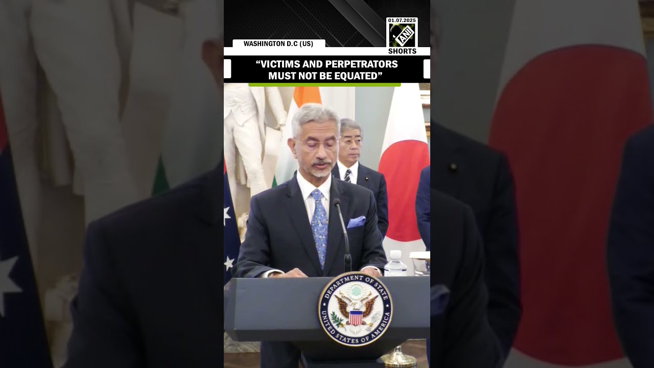 EAM S Jaishankar Gives Reality Check To US On Equating India Pakistan Over Trade Terrorism Quad