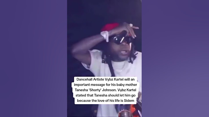 Vybz Kartel with an important message for his Baby mother Tanesha ' Shorty' Johnson #jamaica #funny