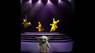Baby Yoda Pikachu Dance