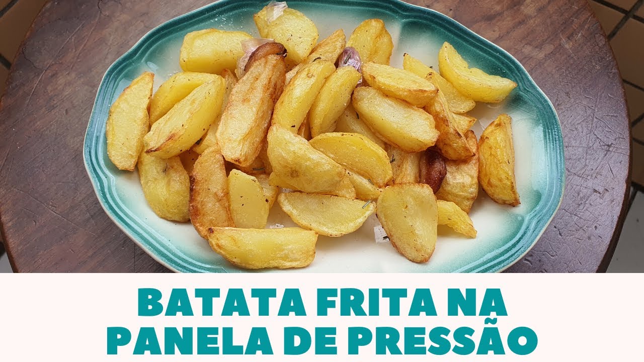 Batatas Fritas Crocantes - Tô Bem na Cozinha