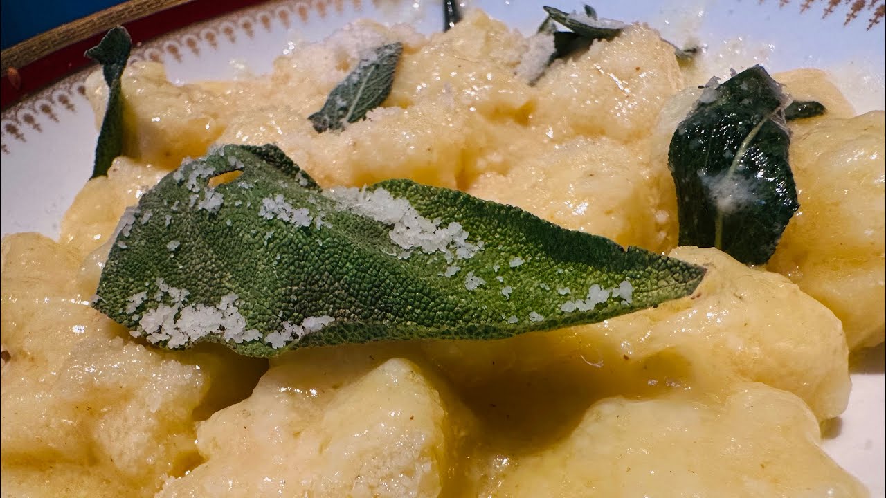 GNOCCHI BURRO E SALVIA [VIDEO 256]