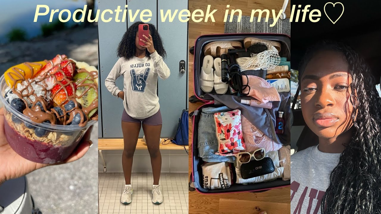 Productive week in my life ♡ Friendsgiving, packing, running errands ...