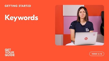 Adding Keywords to Your Product | Getting Started on GetYourGuide