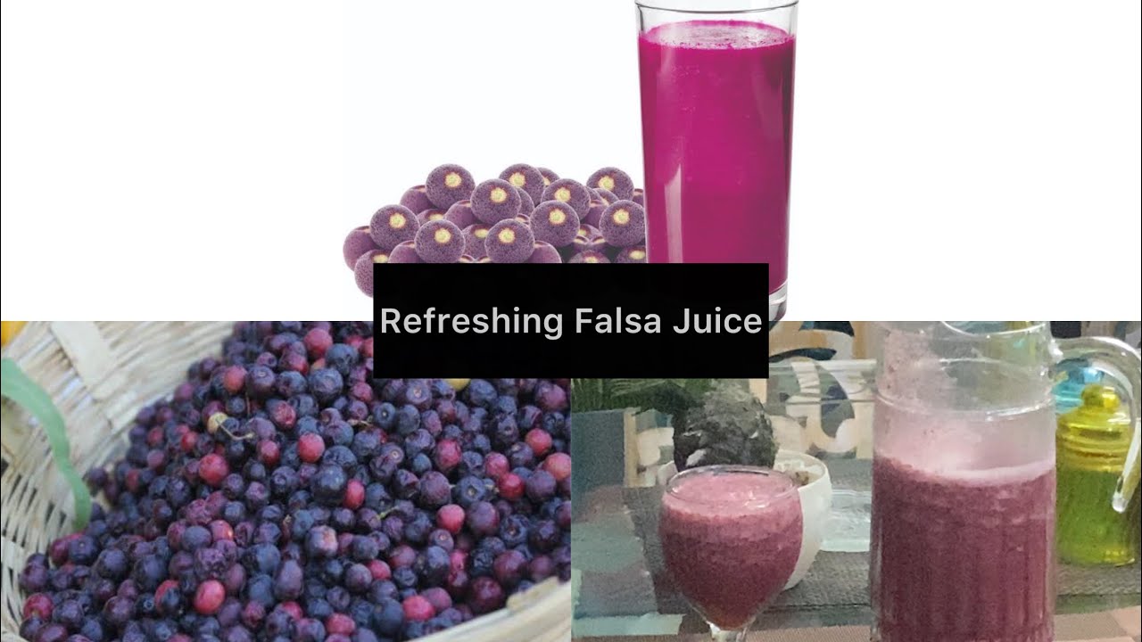 How to make falsa juice Refreshing and healthy falsa juice Homemade