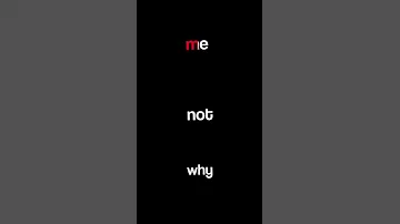 Why Not Me Why Not Me Lyrics Whynotme 