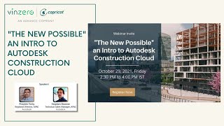 The New Possible An Intro to Autodesk Construction Cloud