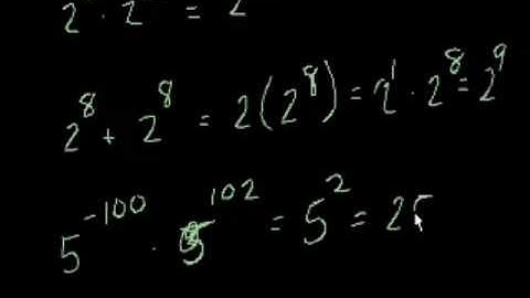 Exponent Rules Part 1