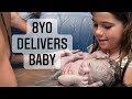 EMOTIONAL 42+2 Weeks Unassisted Home Water Birth Baby #8