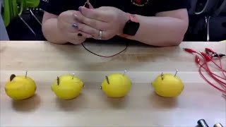 Science Sundays: How to Make a Lemon Battery