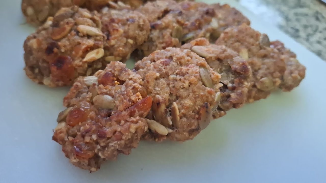 Oats & Dry Fruits Cookies At Home