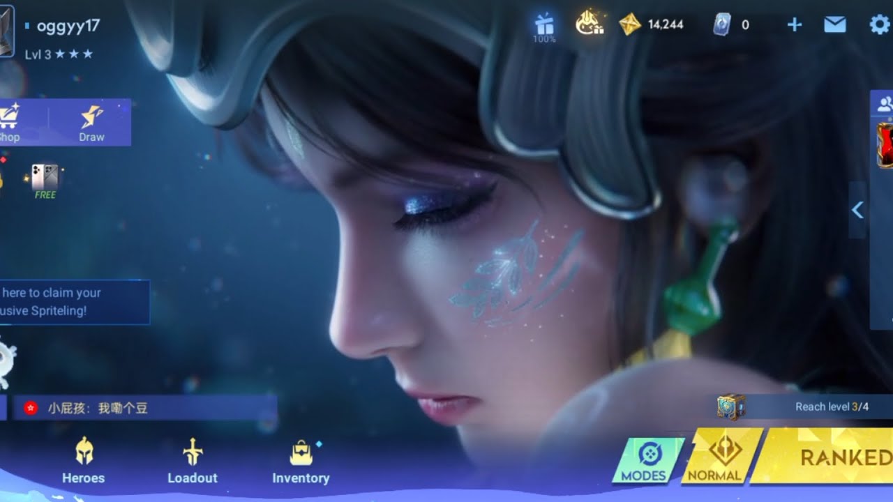 Honor of kings in india , ranked match A+ 