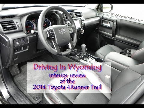 2014 Toyota 4runner Trail Interior Review Youtube