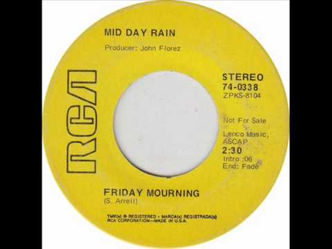 Mid Day Rain — Mid Day Rain -- Friday Mourning ( 1970, Psych Pop, USA )