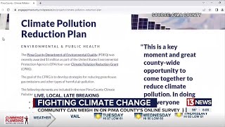 Pima County wants public input on fighting climate change
