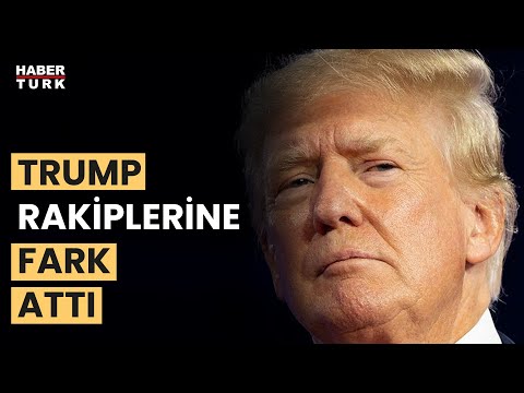 Eski başkan Trump anketlerde en yakın rakibinin 17 puan önünde...