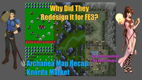 Knorda Market Map Design Analysis || Archanea Map Recap