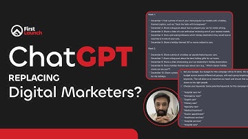 Can #ChatGPT (AI) Replace Digital Marketers?