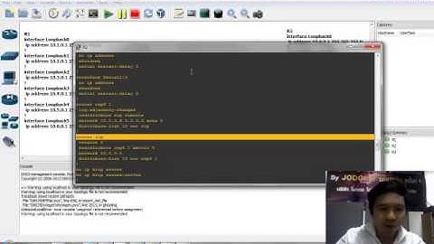 วิธีการทำ Redistribute Route ระหว่าง RIP และ  OSPF โดย Mr.Jodoi