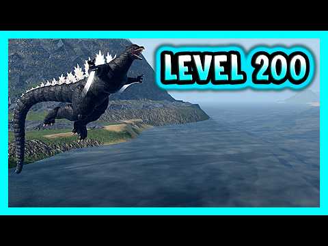 How Strong Is LEVEL 200 FINAL WARS GODZILLA? - Roblox Kaiju Alpha