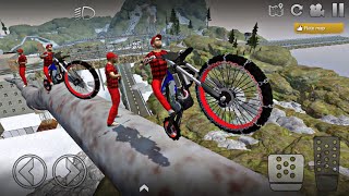 Motocross Bike Extreme stunt Racing Driving #137 - best Motorbike Game ios Android Gameplay screenshot 5