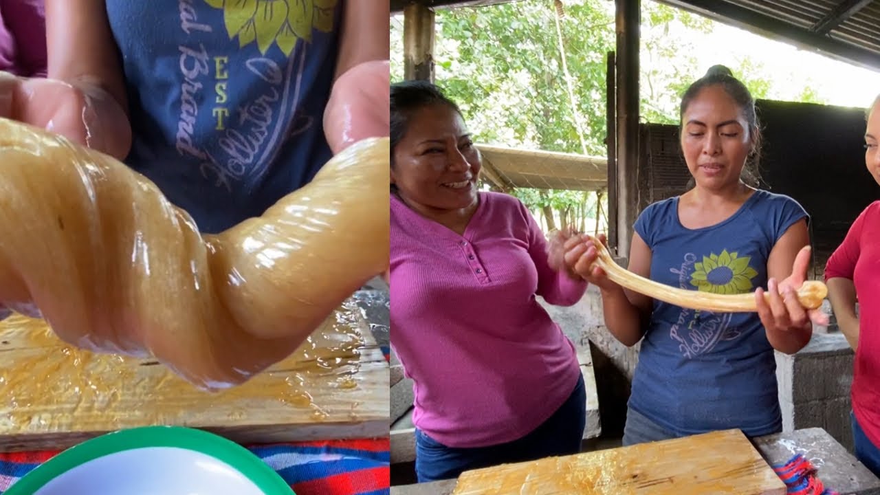 Como hacer Melcochas caseras.