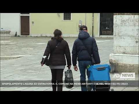 SPOPOLAMENTO LAGUNA ED ENTROTERRA: IL COMUNE HA MENO ABITANTI CHE NEL 1936 | 02/01/2023