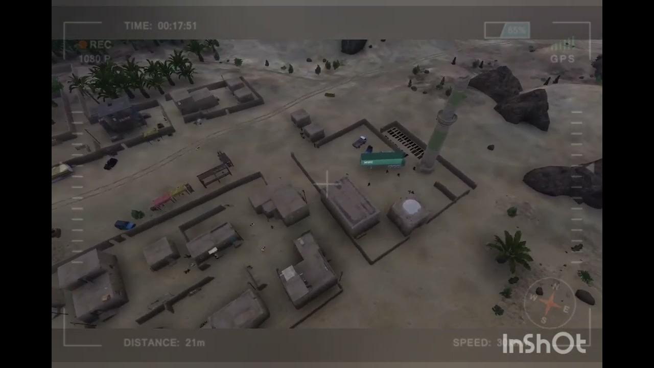 A small village was overrun by insurgent forces, ASQN deploy to clear